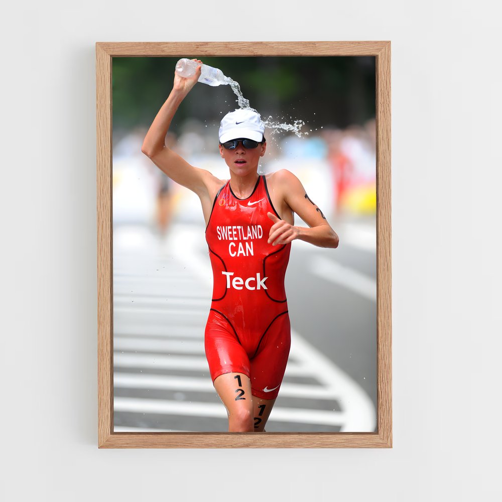 Poster World de triathlon – affiche Athlétisme (vue 4)